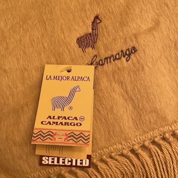 Alpaca Camargo Handmade Scarf - Picture 2 of 6